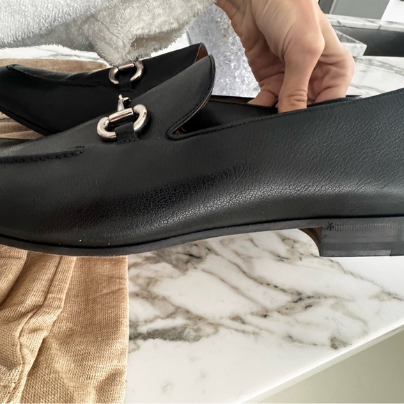 Gucci Black Leather Horsebit Loafers main image 9